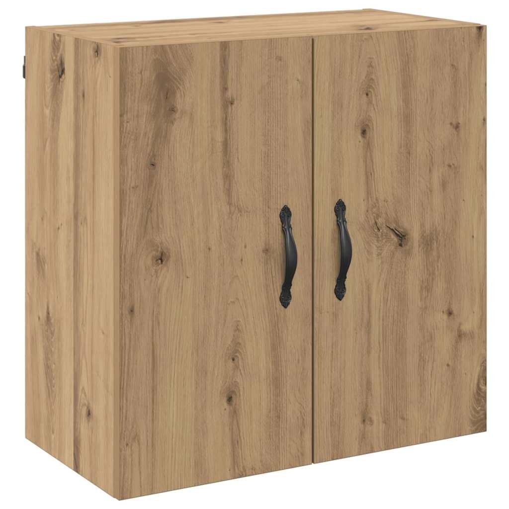 VidaXL Wandkast Artisan Eiken 60 x 31 x 60 cm Bewerkt hout