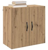 VidaXL Wandkast Artisan Eiken 60 x 31 x 60 cm Bewerkt hout