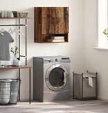 VidaXL Wandkast Wandgemonteerd Oudhout 60 x 31 x 70 cm Bewerkt hout