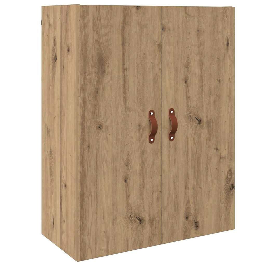 VidaXL Wandkast Artisan Eiken 69,5 x 34 x 90 cm Bewerkt hout