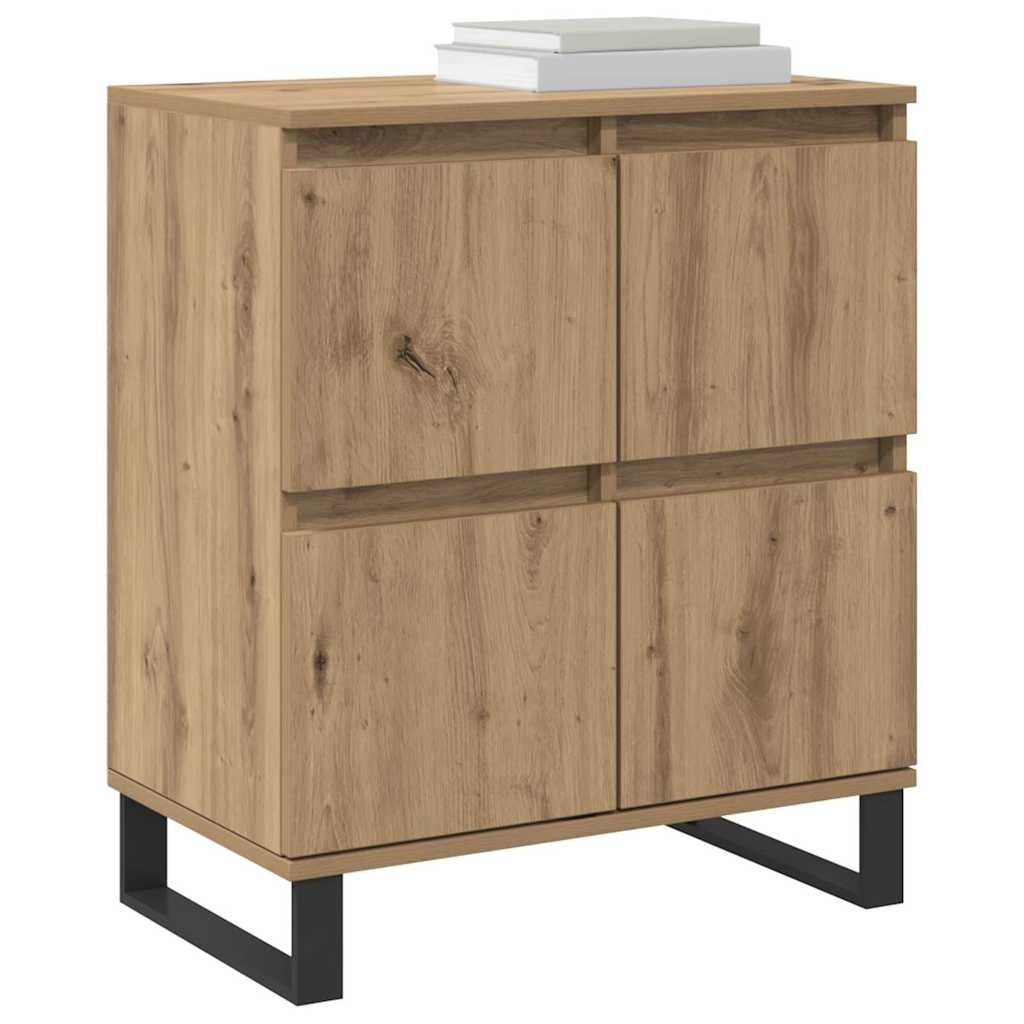 VidaXL Dressoir Bruin 60 x 35 x 70 cm Bewerkt hout