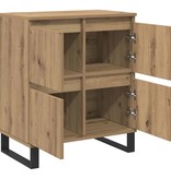 VidaXL Dressoir Bruin 60 x 35 x 70 cm Bewerkt hout