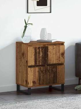 VidaXL Dressoir Bruin 60 x 35 x 70 cm Bewerkt hout