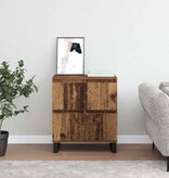 VidaXL Dressoir Bruin 60 x 35 x 70 cm Bewerkt hout