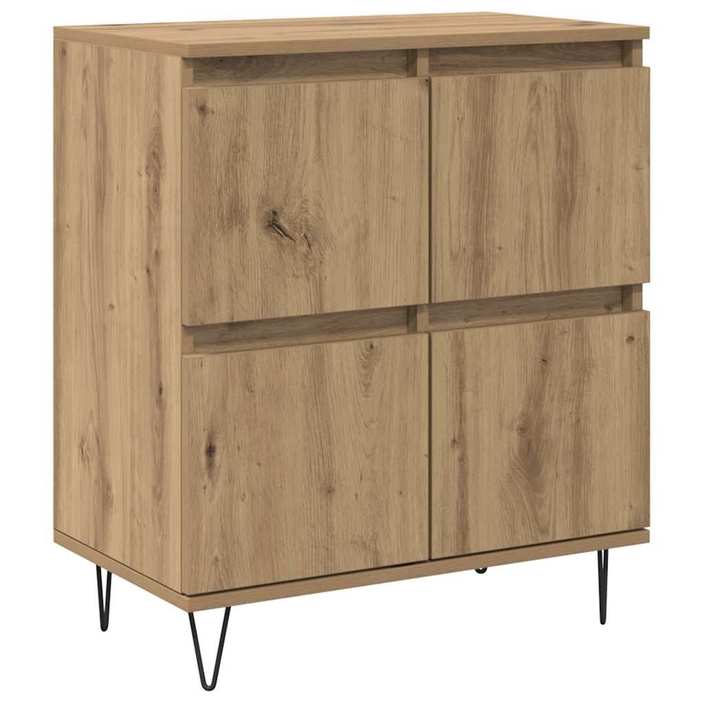VidaXL Dressoir Bruin 60 x 35 x 70 cm Bewerkt hout