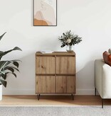 VidaXL Dressoir Bruin 60 x 35 x 70 cm Bewerkt hout