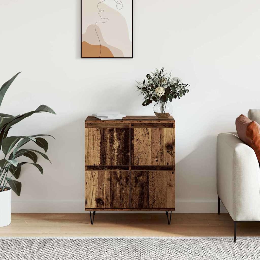 VidaXL Dressoir Bruin 60 x 35 x 70 cm Bewerkt hout