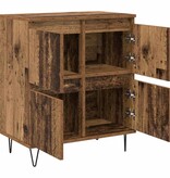 VidaXL Dressoir Bruin 60 x 35 x 70 cm Bewerkt hout