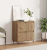 VidaXL Dressoir Bruin 60 x 35 x 70 cm Bewerkt hout