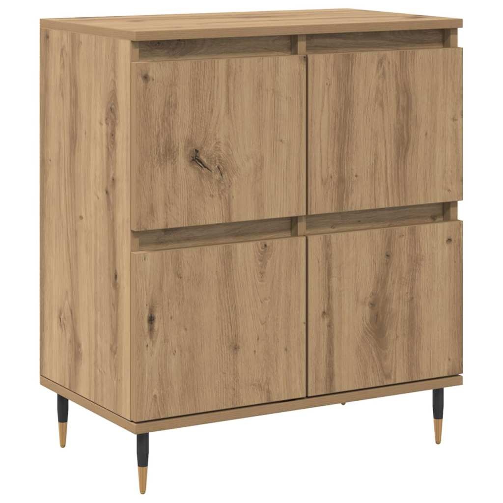 VidaXL Dressoir Bruin 60 x 35 x 70 cm Bewerkt hout