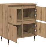VidaXL Dressoir Bruin 60 x 35 x 70 cm Bewerkt hout