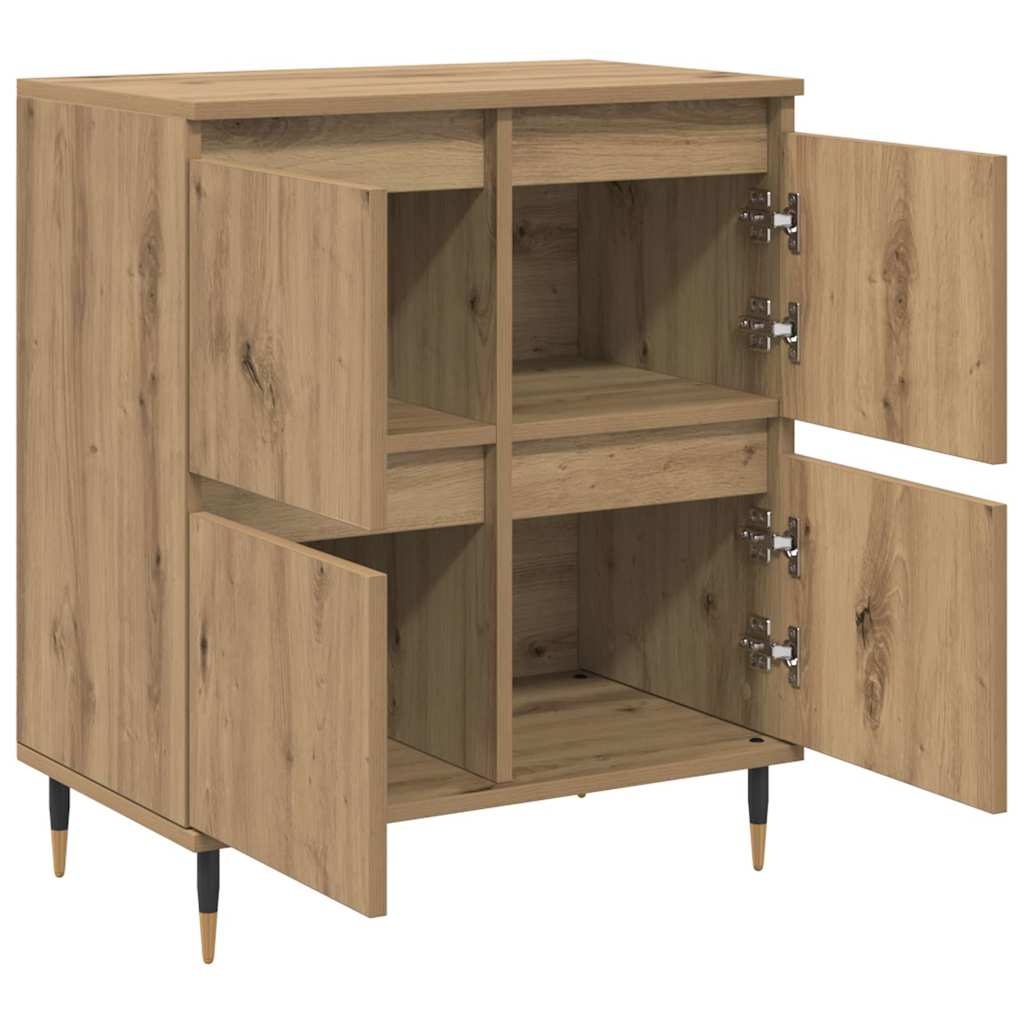 VidaXL Dressoir Bruin 60 x 35 x 70 cm Bewerkt hout
