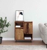 VidaXL Dressoir Oud hout 60 x 35 x 70 cm Bewerkt hout