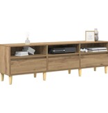 VidaXL TV-kast met lade Artisan Eiken 150 x 30 x 45 cm Bewerkt hout
