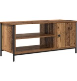 VidaXL TV-kast Oud Hout 100 x 40 x 45 cm Bewerkt hout