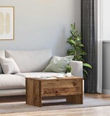 VidaXL Salontafel Oud Hout 102 x 50,5 x 46,5 cm Bewerkt hout