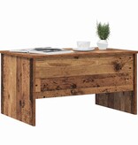 VidaXL Salontafel Oud Hout 102 x 50,5 x 46,5 cm Bewerkt hout