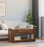 VidaXL Salontafel Oud Hout 80 x 50,5 x 41,5 cm Bewerkt hout