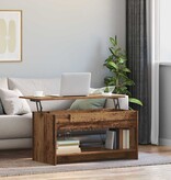 VidaXL Salontafel Oud Hout 80 x 50,5 x 41,5 cm Bewerkt hout