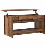 VidaXL Salontafel Oud Hout 80 x 50,5 x 41,5 cm Bewerkt hout
