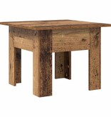 VidaXL Salontafel Oudhout 55 x 55 x 42 cm Bewerkt hout