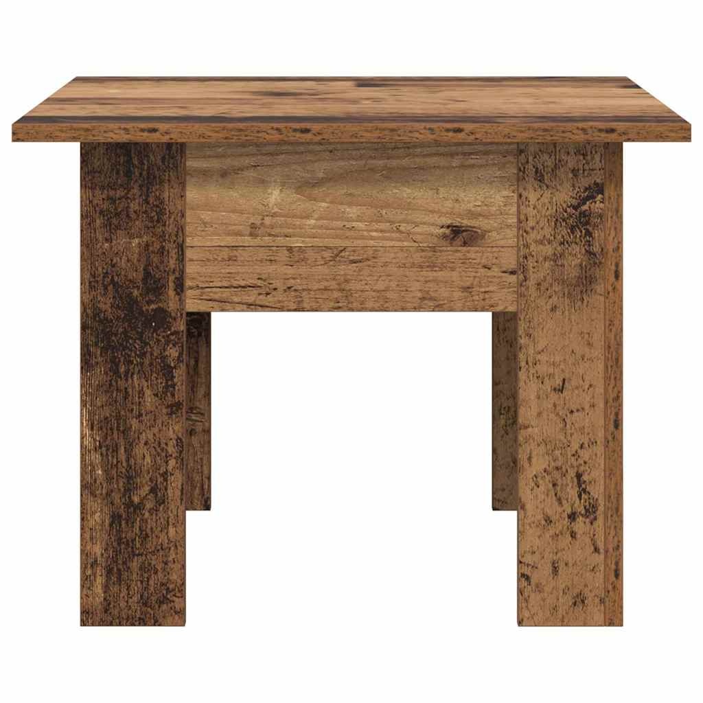 VidaXL Salontafel Oudhout 55 x 55 x 42 cm Bewerkt hout