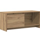 VidaXL Tv-meubelset Artisan Eiken 90 x 35 x 40 cm Bewerkt hout