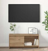 VidaXL Tv-meubelset Artisan Eiken 90 x 35 x 40 cm Bewerkt hout