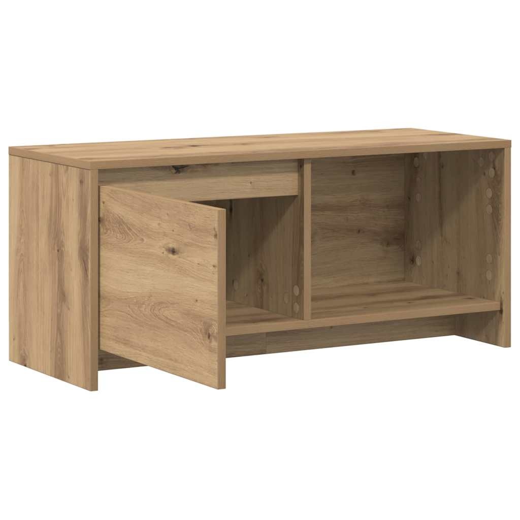 VidaXL Tv-meubelset Artisan Eiken 90 x 35 x 40 cm Bewerkt hout