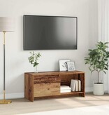 VidaXL Tv-meubelset Oud Hout 90 x 35 x 40 cm Bewerkt hout