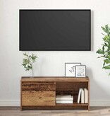 VidaXL Tv-meubelset Oud Hout 90 x 35 x 40 cm Bewerkt hout
