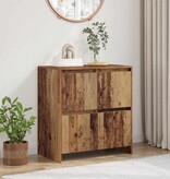 VidaXL Dressoir Oudhout 70 x 41 x 75 cm Bewerkt hout
