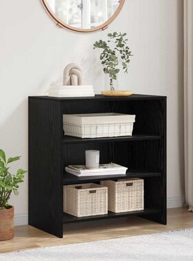 VidaXL Dressoir Zwart 70 x 41 x 75 cm Bewerkt hout