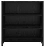 VidaXL Dressoir Zwart 70 x 41 x 75 cm Bewerkt hout