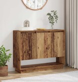 VidaXL Dressoir Oudhout 97 x 29 x 75 cm Bewerkt hout