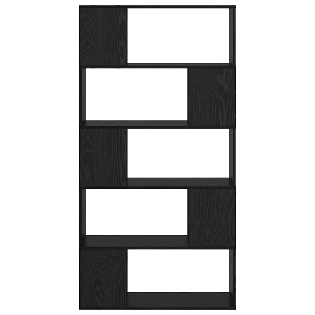 VidaXL Tv-meubelset Wandgemonteerd Zwart 80 x 24 x 156 cm Bewerkt hout