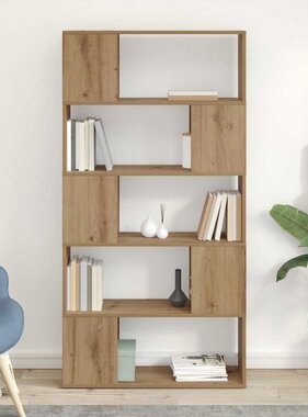 VidaXL Tv-meubelset Wandgemonteerd Bruin 80 x 24 x 156 cm Bewerkt hout