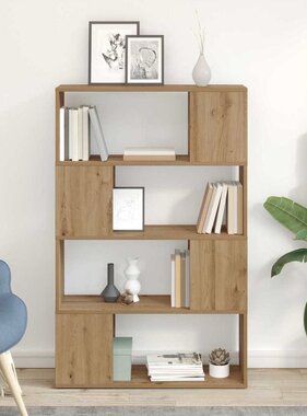 VidaXL Tv-meubelset Wandgemonteerd Bruin 80 x 24 x 125 cm Bewerkt hout