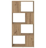 VidaXL Tv-meubelset Bruin 60 x 24 x 125,5 cm Bewerkt hout