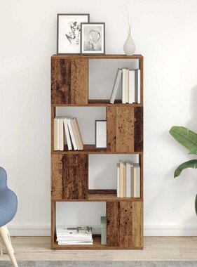 VidaXL Tv-meubelset Bruin 60 x 24 x 125,5 cm Bewerkt hout