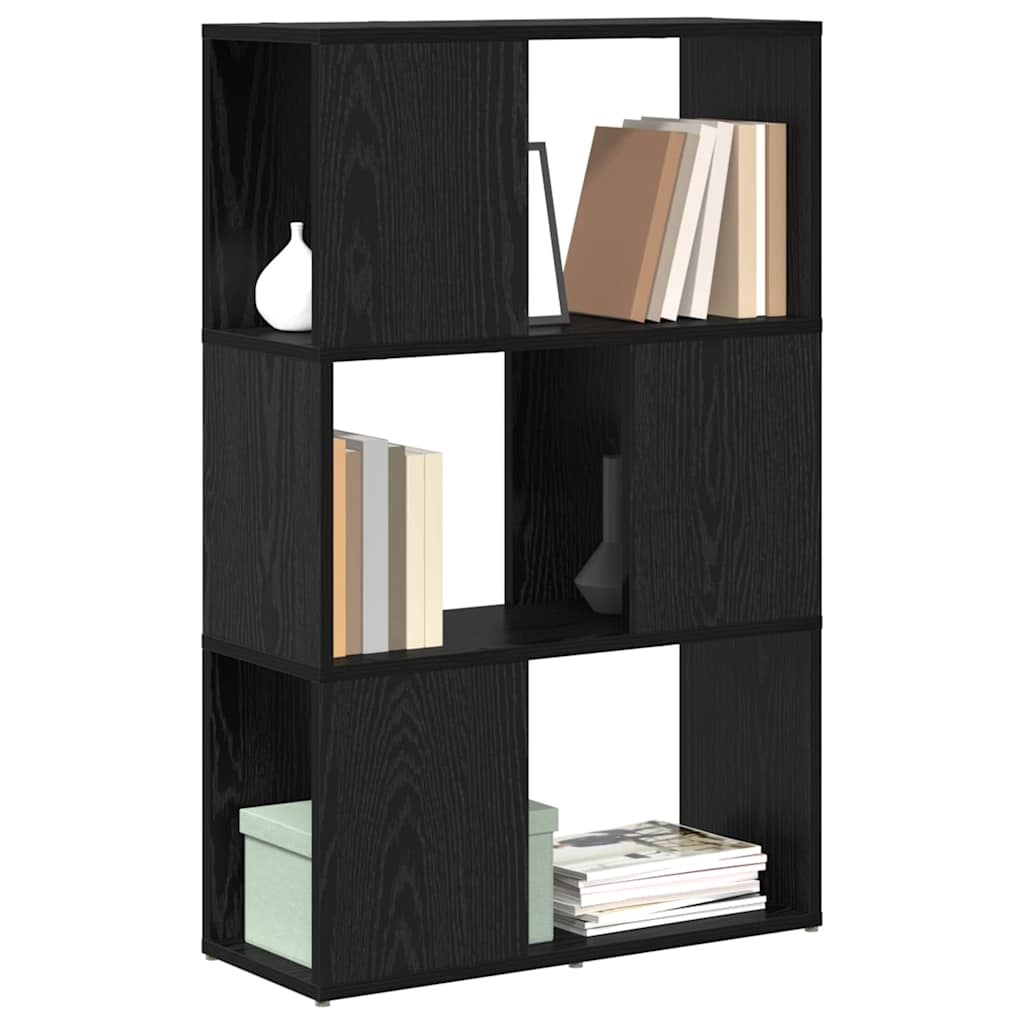 VidaXL Tv-meubelset Zwart 60 x 24 x 94,5 cm Bewerkt hout