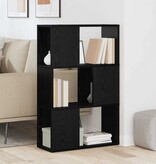 VidaXL Tv-meubelset Zwart 60 x 24 x 94,5 cm Bewerkt hout