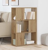 VidaXL Tv-meubelset Bruin 60 x 24 x 94,5 cm Bewerkt hout