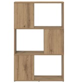 VidaXL Tv-meubelset Bruin 60 x 24 x 94,5 cm Bewerkt hout