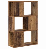 VidaXL Tv-meubelset Bruin 60 x 24 x 94,5 cm Bewerkt hout