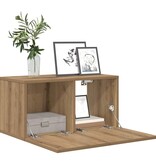 VidaXL Tv-meubelset 2 pcs Bruin 60 x 30 x 30 cm Bewerkt hout