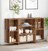 VidaXL Dressoir Oud hout 120 x 30 x 75 cm Bewerkt hout