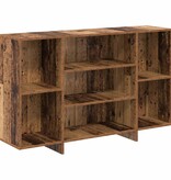 VidaXL Dressoir Oud hout 120 x 30 x 75 cm Bewerkt hout