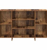 VidaXL Dressoir Oud hout 120 x 30 x 75 cm Bewerkt hout