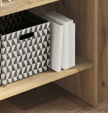 VidaXL Boekenkast artisanaal eikenkleurig 60 x 35 x 180 cm